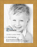 ArtToFrames 10x13 Inch Gold Picture Frame, This 1.25 Custom Poster Frame is Classic Gold, for Your Art or Photos - Comes with Re