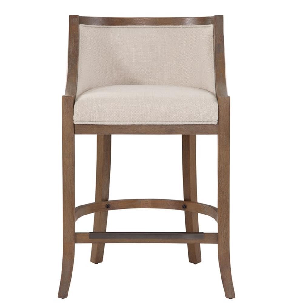 American Woodcrafters Michelle 26-Inch Warm Brown Wood Counter Bar Stool