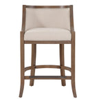American Woodcrafters Michelle 26-Inch Warm Brown Wood Counter Bar Stool