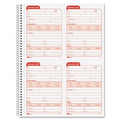Top4100 - Tops Service Call 2-Part Spiral Message Slip Book