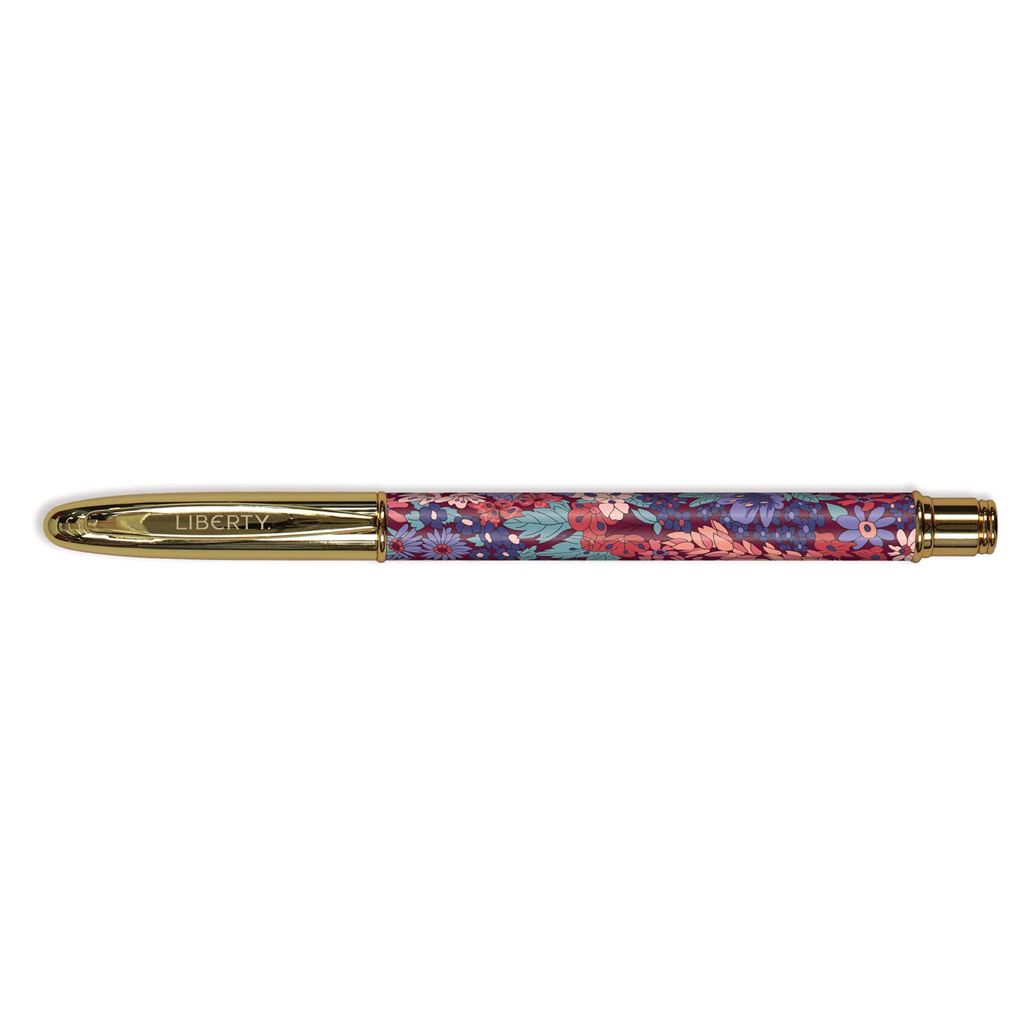 Galison Liberty Margaret Annie Boxed Pen From Includes One Black Ink Ballpoint Pen And Hinged Gift Box, Fashionable Writing Pen