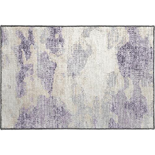 Camberly Cm6 Purple Casual Rug Rectangle 5' X 7 ' 6&quot;