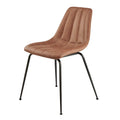 npd furniture and more Robert Faux Leather Dining Side Chair, (Set of 4)