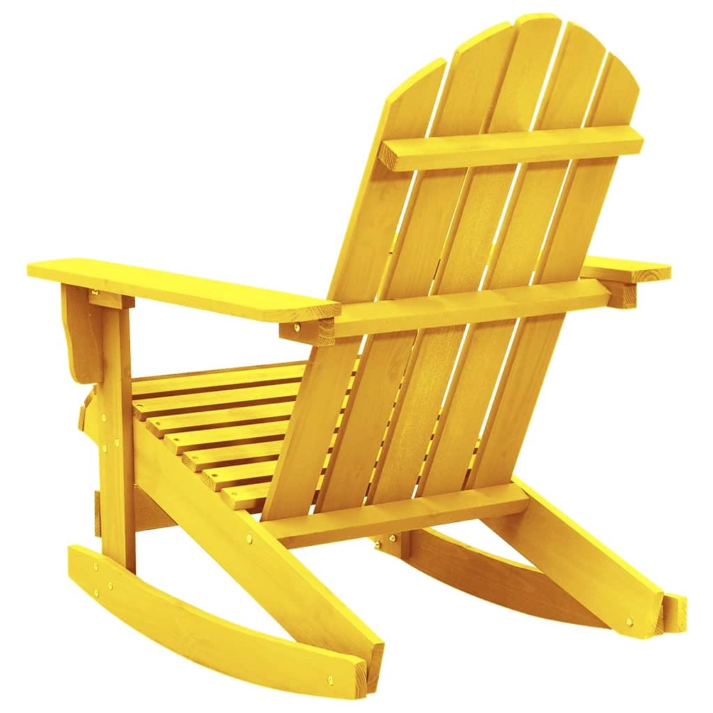vidaXL Adirondack Rocking Chair - Thumbnail 5