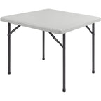 Lorell Banquet Folding Table, 36" x 36" x 29"