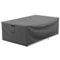 Startwo Patio Furniture Covers Waterproof For Coffee Table Cover, Heavy Duty Durable Rectangular Outdoor Table Cover Fits Up To 48L X 28Wx 13H Inches, Grey