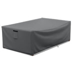 Startwo Patio Furniture Covers Waterproof For Coffee Table Cover, Heavy Duty Durable Rectangular Outdoor Table Cover Fits Up To 48L X 28Wx 13H Inches, Grey