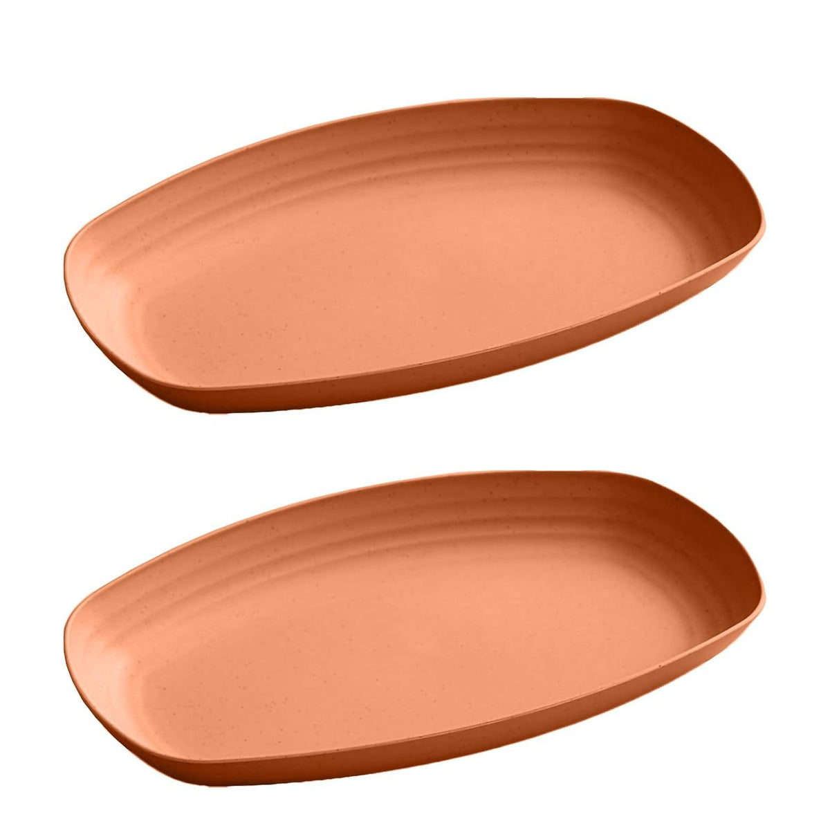 Vortipu Wheat Straw Sushi & Appetizer Plates  Microwave & Oven Safe Serving Platters for Cake, Kitchen, Restaurant, Banquet & P