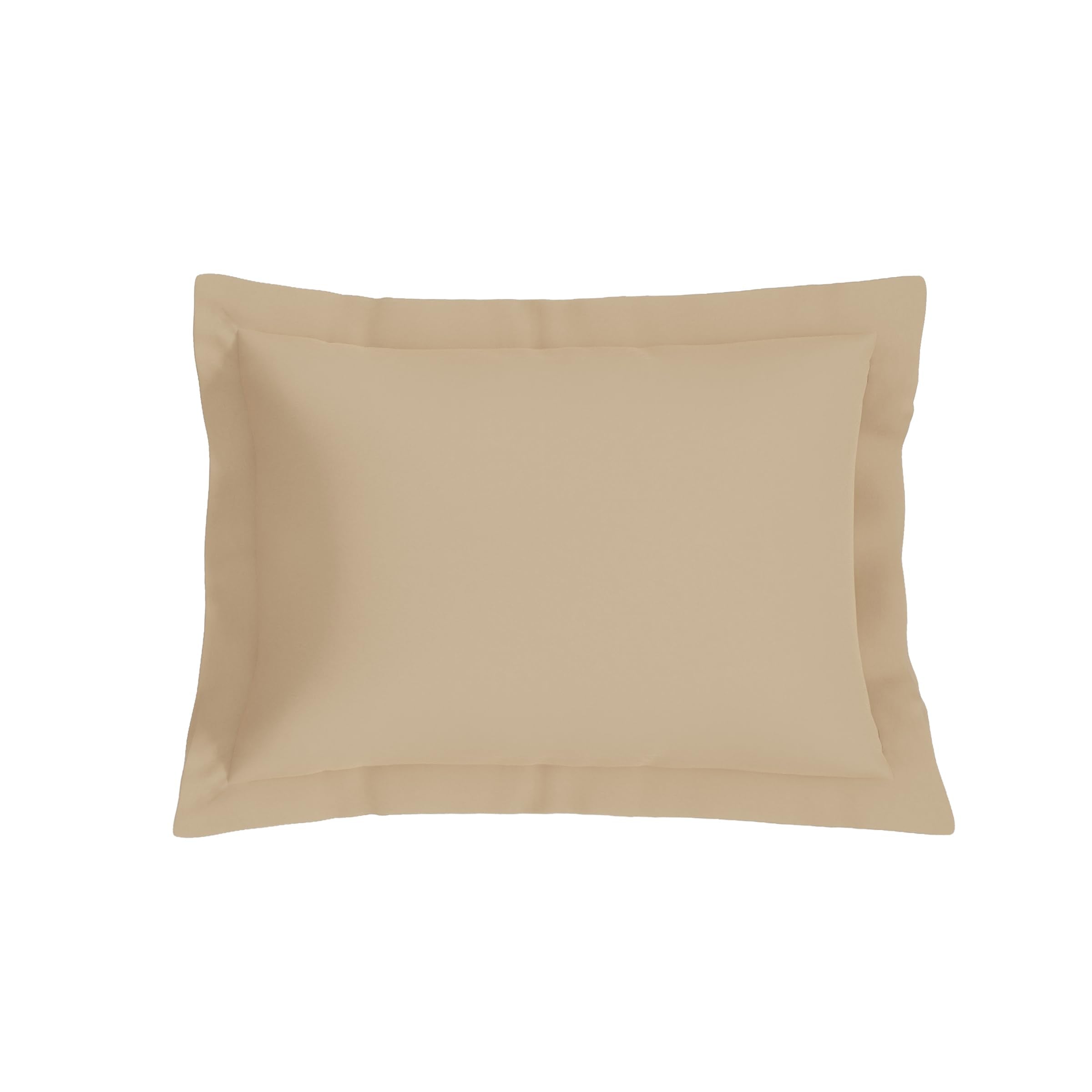 Bed Maker'S 2-Pack Pillow Sham, Standard/Queen, Mocha, 2 Count