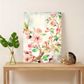 KACHI PENCIL Pink Cherry Blossom Branch Wall Art Print with Frame  Perfect for Living Room and Bedroom Decor, Festive Gift, 11.