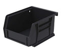 Akro-Mils 30210 AkroBins Plastic Hanging Stackable Storage Organizer Bin, 5-Inch x 4-Inch x 3-Inch, Black, 24-Pack