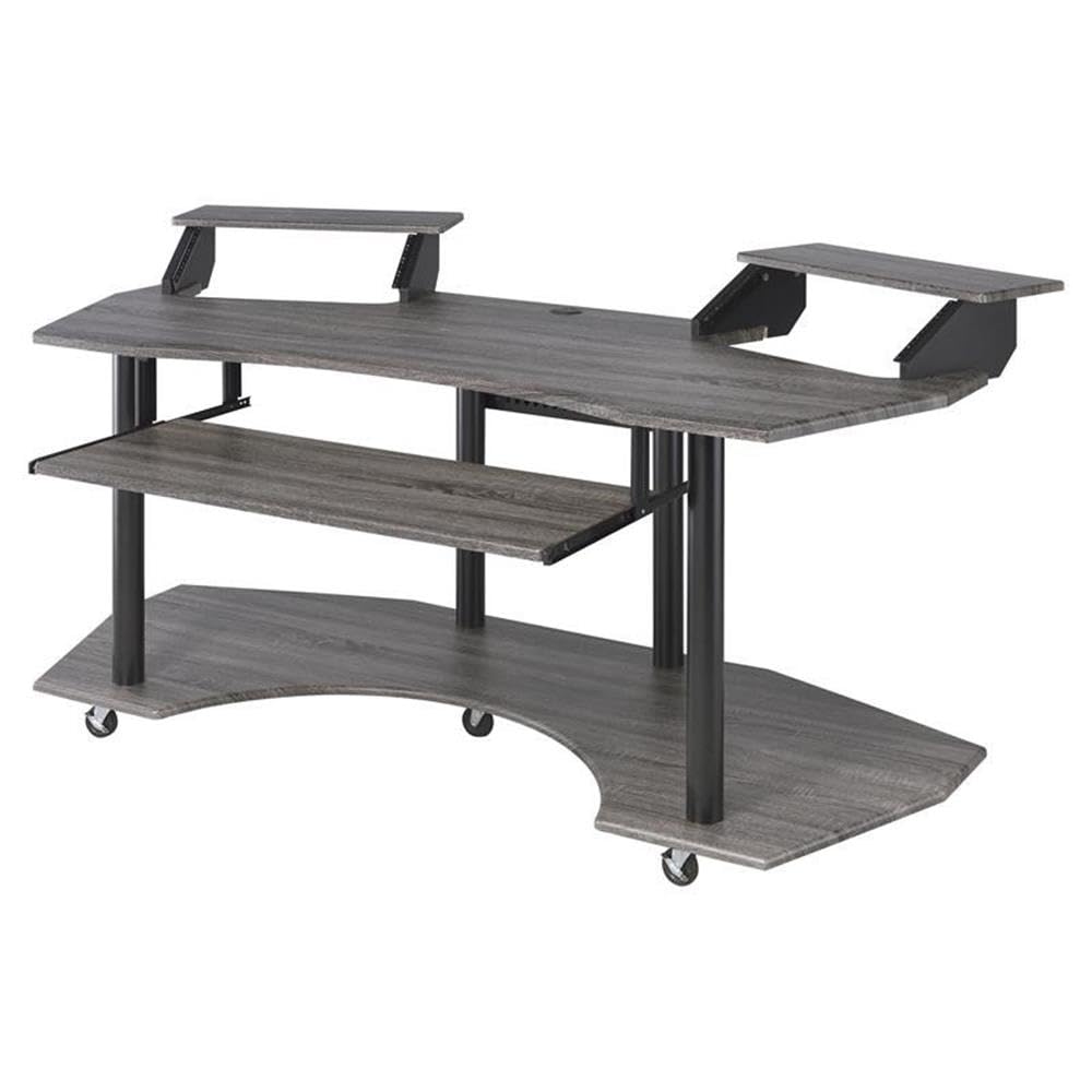 Acme Eleazar Wooden Music Recording Studio Desk - Thumbnail 3