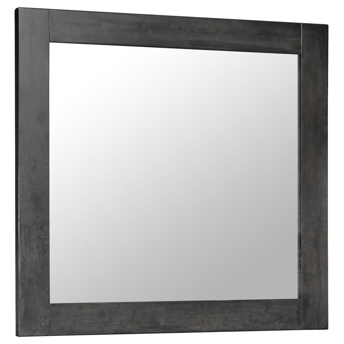 Coaster Lorenzo 37&quot; X 40.25&quot; Rectangular Wood Dresser Mirror In Gray