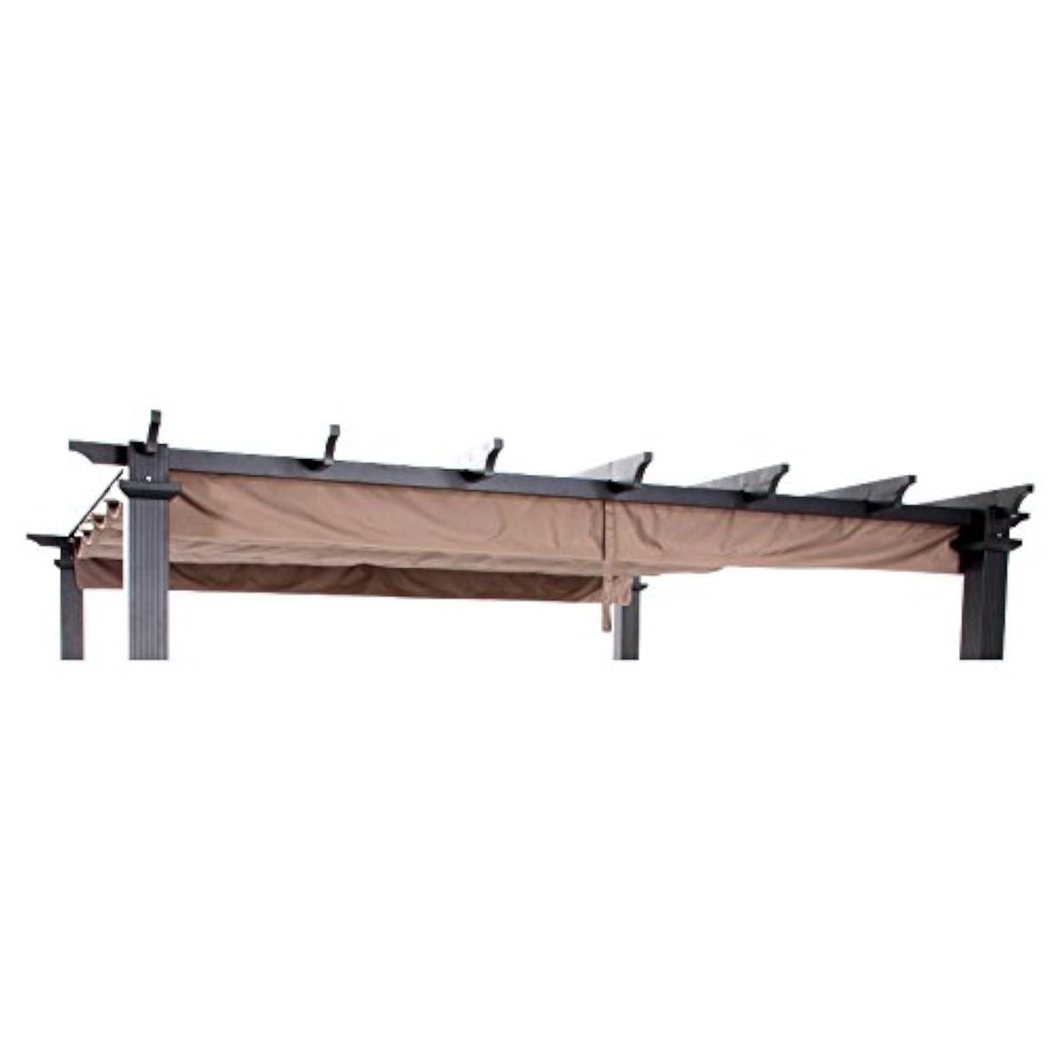 Garden Winds 9 Ft Pergola Replacement Canopy Top Cover  RipLock 350