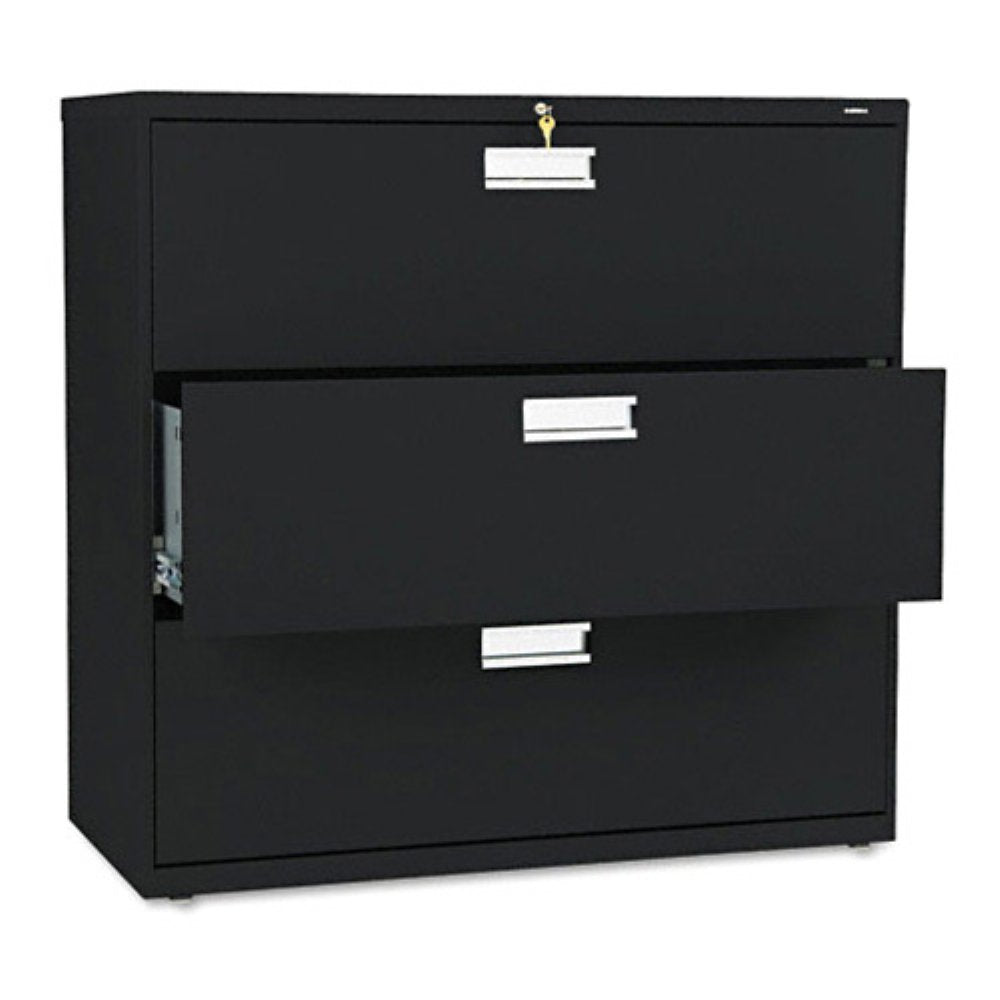 600 42&quot;W Series 3-Drawer File Finish: Black