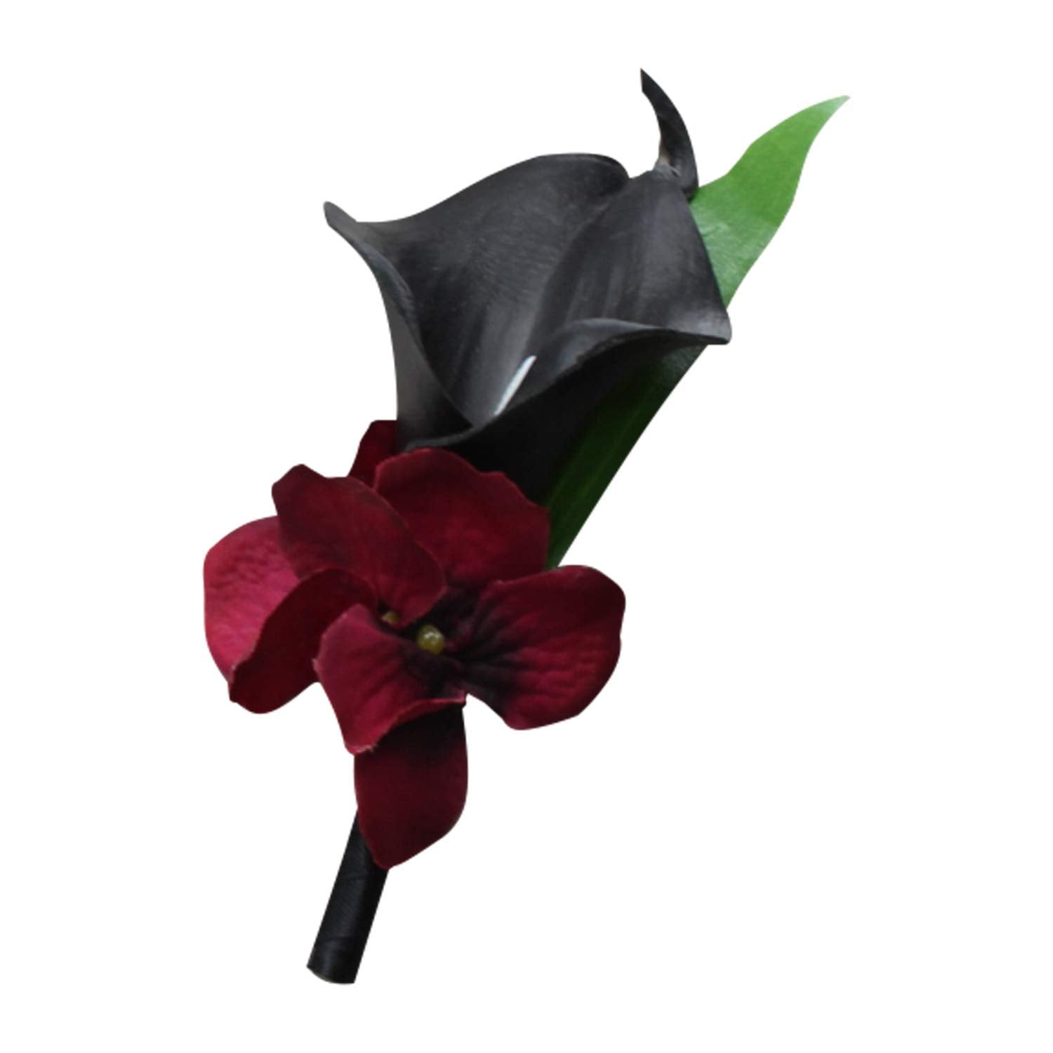 Angel Isabella, LLC Corsage Boutonniere-Keepsake Artificial Flower Prom Dancing Homecoming Wedding (Boutonniere)