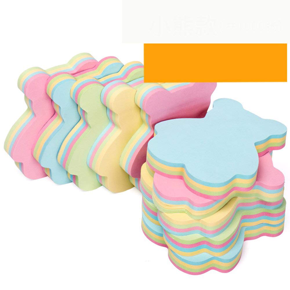 Zching Sticky Notes Self-Sticky Notes,100 Sheets/Pad, 10Pads/Pack In Box,Easy To Post For School, Business, Family,Great Office