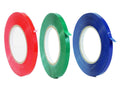 WOD Rainbow Produce Poly Bag Sealing Tape, 1/2 inch x 180 yds. (Pack of 3) for Packaging and Sealing of Meat, Gifts, or Ice Bags