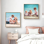 Personalized Custom Canvas Prints (Framed Canvas, 12'' X 12'') - Custom Canvas Print With Your Photo - Perfect For Home Decor, G