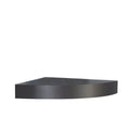InPlace Shelving 191808 0191808 W x 11.8 in D x 2 in H Floating Corner Wall Mountable Shelf with Invisible Brackets, Espresso Bu