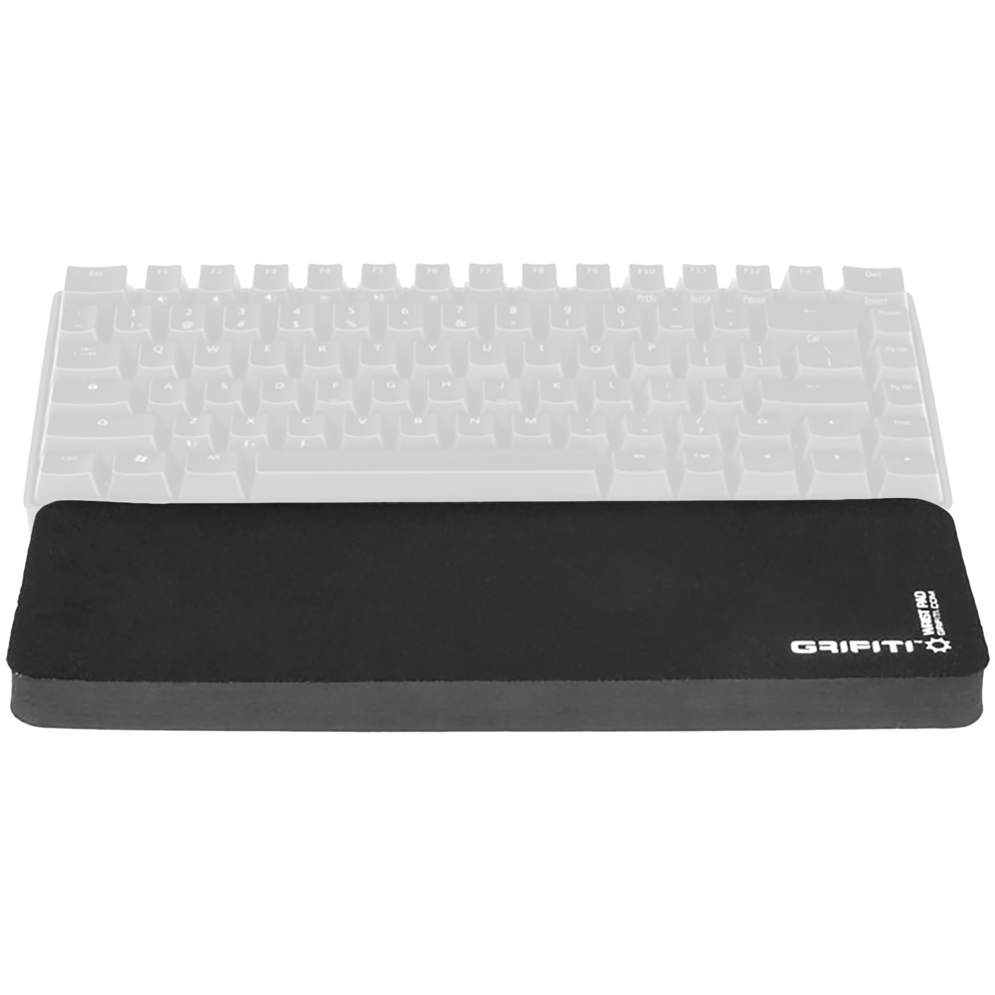 Grifiti Fat Wrist Pad 12' X 4    X 0.75' Inch Keyboard Rest Thick Small Ergonomic Computer Keyboards Hand & Palm Wrists Rests