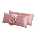 Aormenzy Satin Body Pillow Cover Set Of 2, 20X54 Inches Champagne Body Pillow Case For Adults, Silky Soft & Cooling Body Pillow
