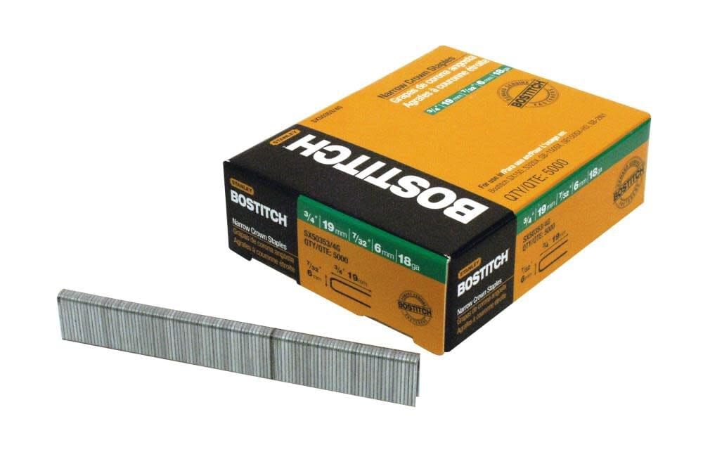 Bostitch Stanley Sx50353/4G 3/4' Galvanized Staples 5,000 Count