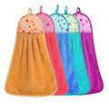 Jannam Microfiber Hand Towel, Soft Cotton Super Absorbent Hanging Napkin, Hand Towel for Kitchen, Wash Basin Hanging Hand Towel