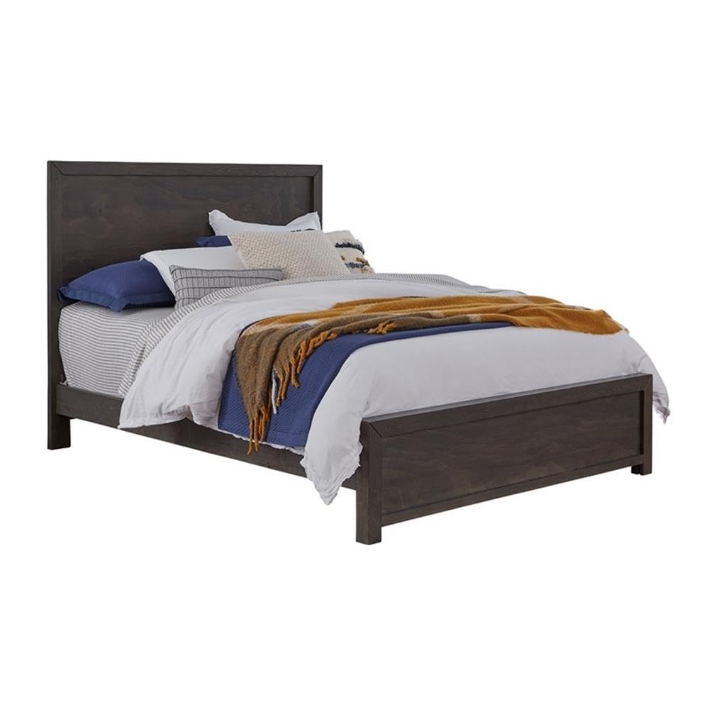 Progressive Furniture Champion Wood King Bed In Stone Brown