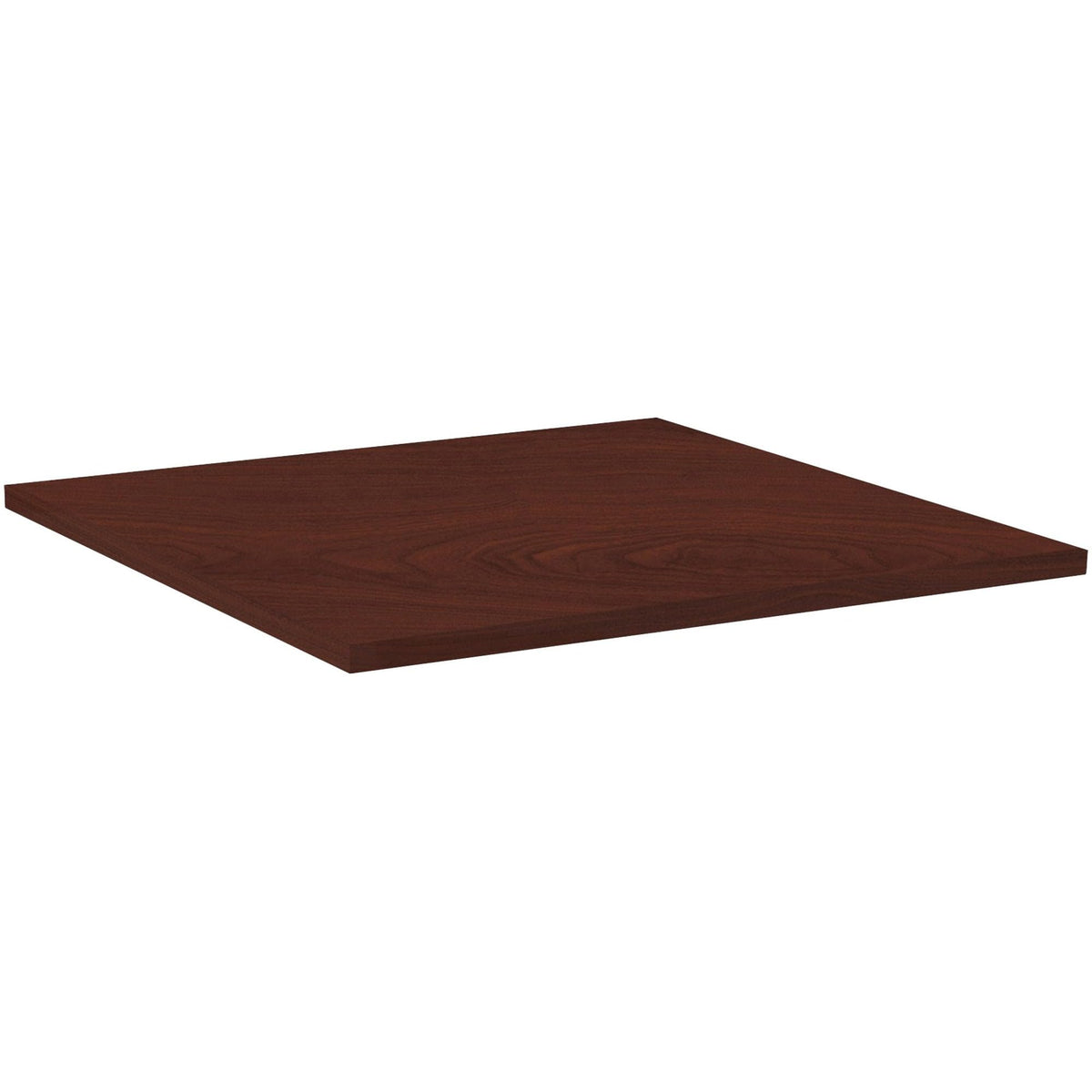 Lorell LLR62586 Hospitality Square Tabletop - Mahogany