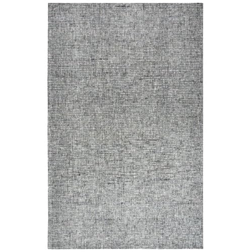 Rizzy Home Alora Decor Storm 8' X 11' Tweed Dk Gray/Beige Hand-Tufted Area Rug