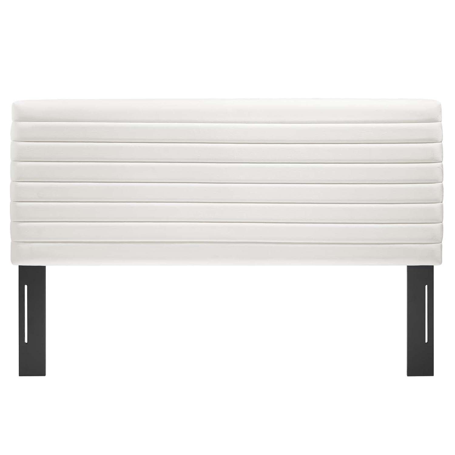 Modway Tranquil Performance Velvet Full/Queen Headboard in White