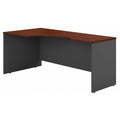 Bush Business Furniture Series C 72W Left Handed Corner Desk in Hansen Cherry, Large Computer Table for Home and Professional Of