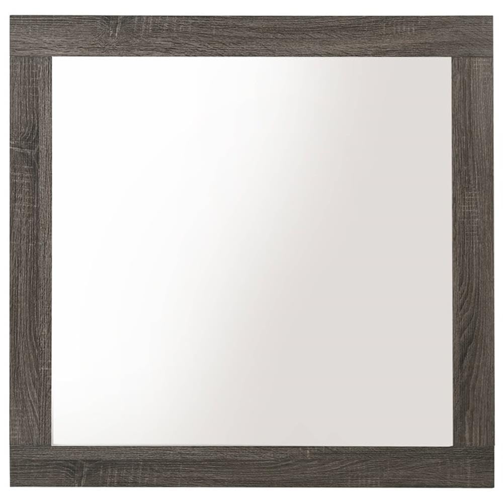 Acme Avantika Mirror In Rustic Gray Oak