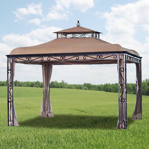 Mongolia Gazebo Replacement Canopy Top Cover - Riplock 350