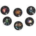 WrtmyR 6 Pack Blank Vinyl Records Decor, 11'' Wall Collage Kit Aesthetic Pictures, CD Album Cover Posters Bedroom Decor for Teen