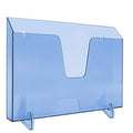 Acrimet Pocket File Holder Horizontal Design Brochure Display (for Wall Mount or Countertop Use) (Removable Supports Included) (