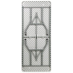 Flash Furniture 6-Foot Granite White Plastic Folding Table