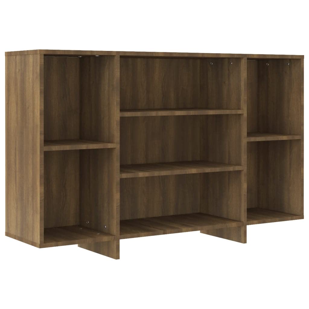 vidaXL Sideboard Brown Oak 47.2&quot;x11.8&quot;x29.5&quot; Engineered Wood