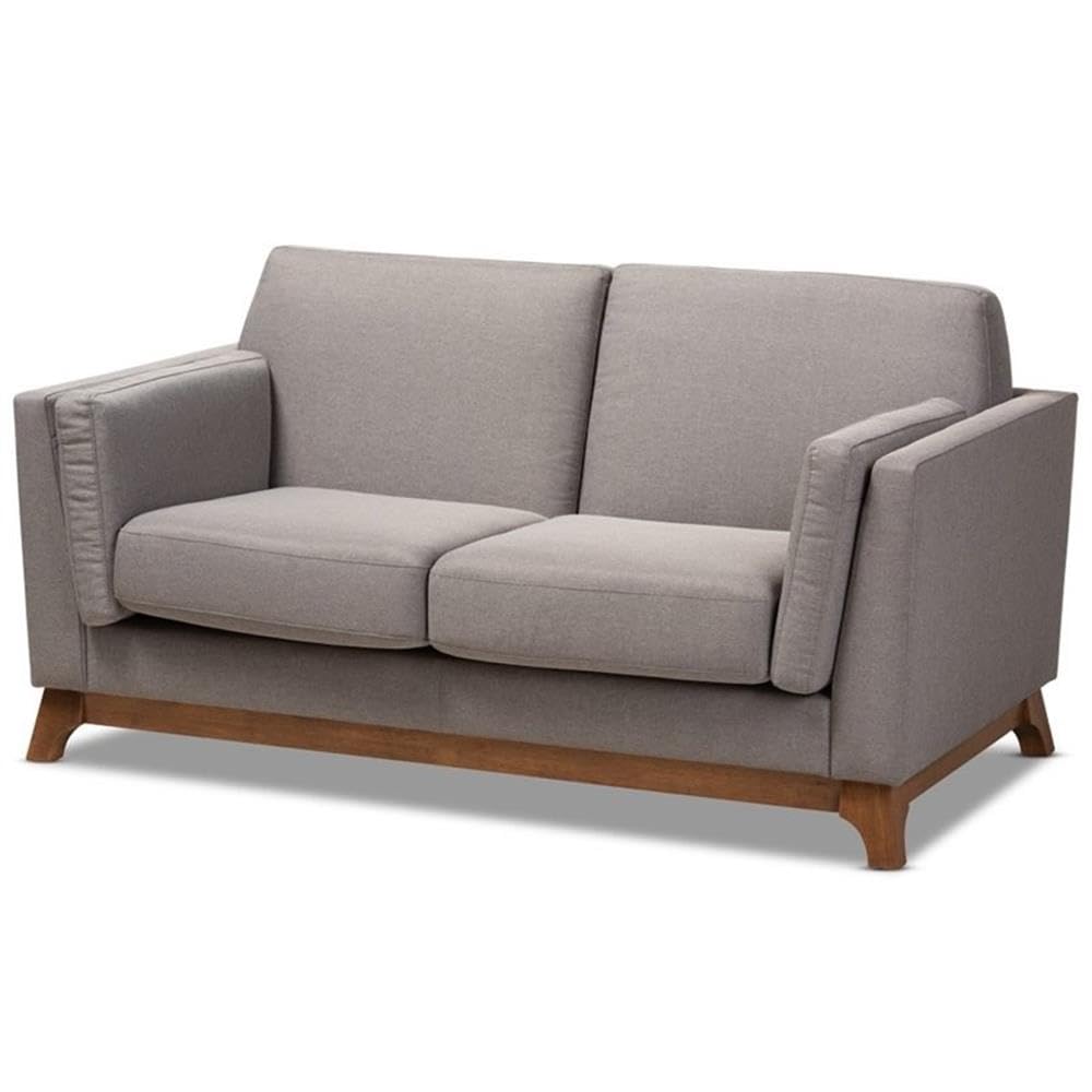 Baxton Studio Sava 2-Seater Loveseat