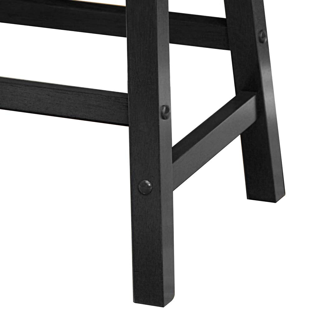 Winsome Satori Counter Stool, 24', Black