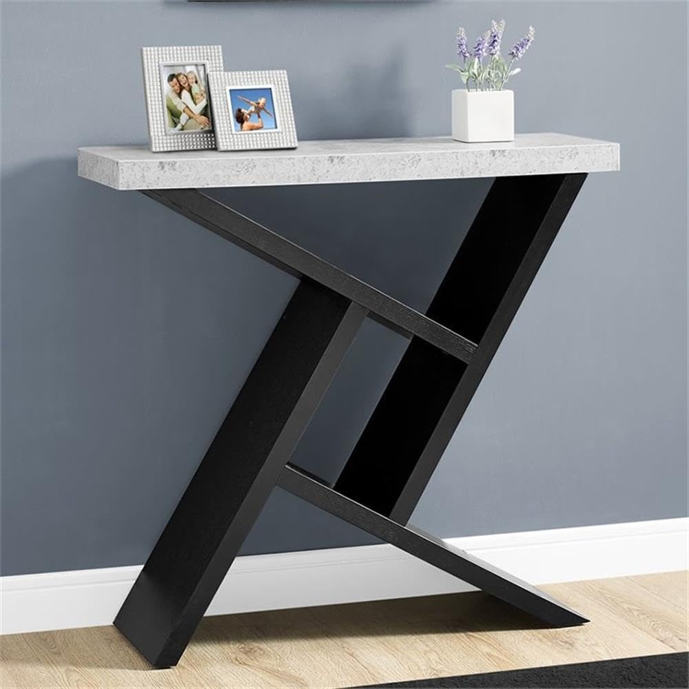 Monarch Specialties I Accent Table, 36&quot;, Black