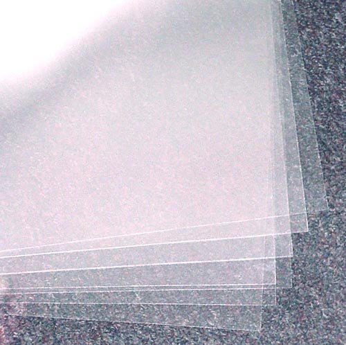 Plastic Suppliers 4 Mil Clear Acetate Sheets 16 Inch X 24 Inch, Pack Of 10