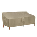 Outdoorlines Outdoor Waterproof Patio 4-Seater Couch Cover - Uv Resistant Patio Sofa Furniture Covers Weatherproof Heavy Duty Glider Covers For Outdoor Furniture, 104Wx32.5Dx33H Inches, Camel