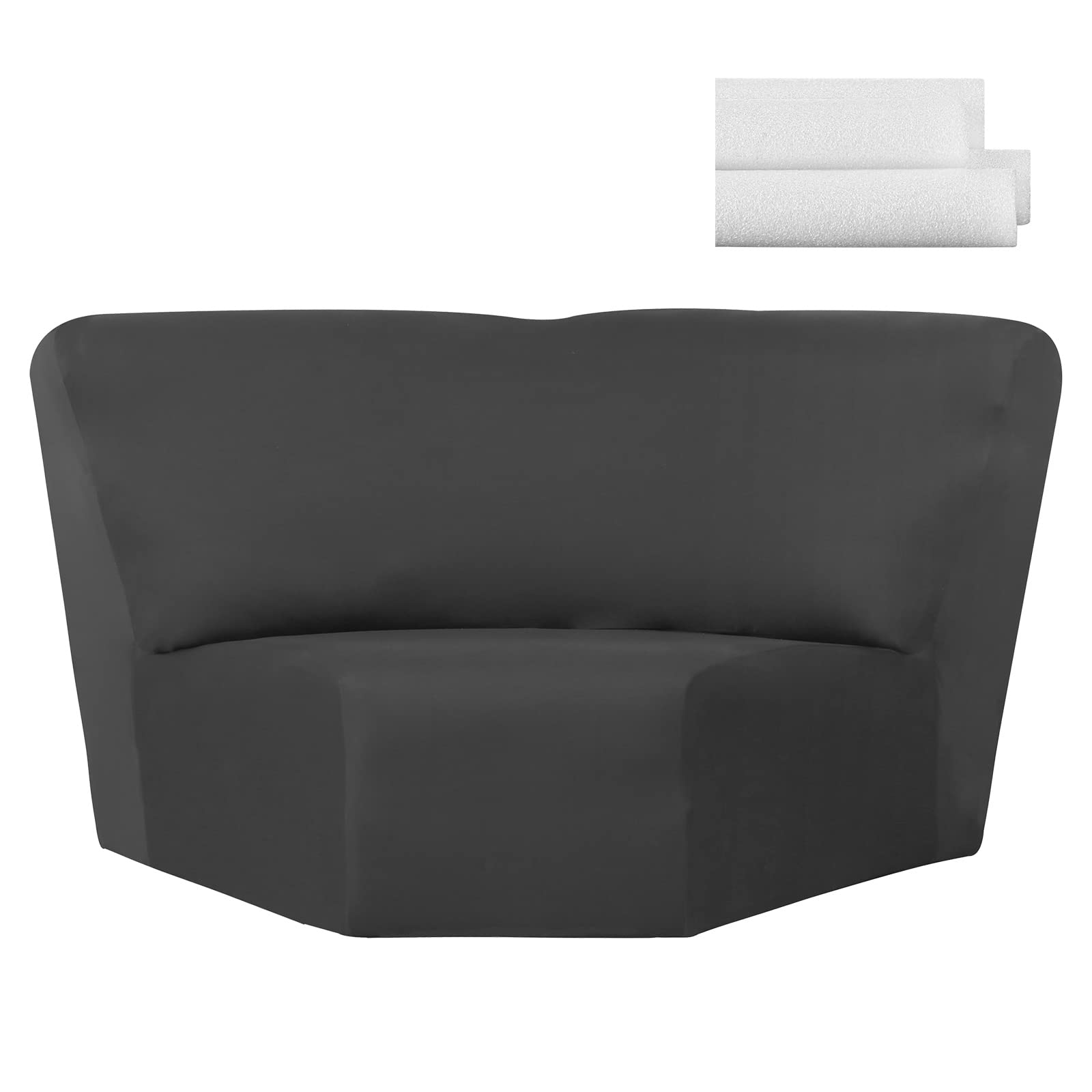 Weysat Corner Sofa Cover Stretch Corner Couch Cover Furniture Protector for Living Room Sectional Recliner Sofa Slipcover Reclin