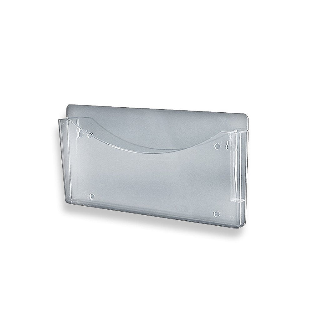 Azar Displays 250000 Clear Single Pocket Wall File