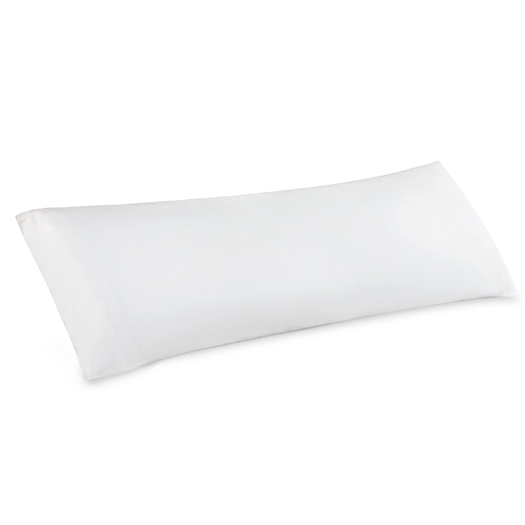 Bedsure Body Pillow Cover - White Long Cooling Pillow Cases, 100% Rayon Derived From Bamboo, Soft & Breathable Body Pillowcase With Envelope Closure, Gifts For Women Or Men, 1 Pack, 20X54 Inches