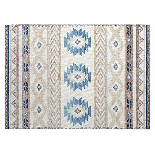 Phoenix Ph3 Ivory Southwestern Rug Rectangle 3' X 5'