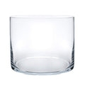 Royal Imports Flower Glass Vase Decorative Centerpiece for Home or Wedding - Cylinder Shape, 6 Tall, 6 Opening, Clear