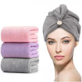 AYUS Microfiber Hair Towel Wrap for Women HairDrying Bathrobe Magic Hair Warp Towel Super QuickDrying Microfiber 500 GSM Hair